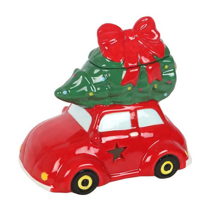 Brûleur Voiture avec Sapin de Noël