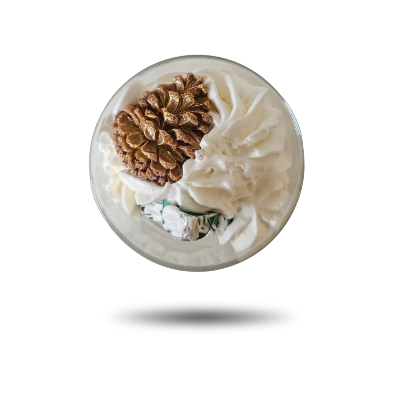 Bougie parfumée artisanale – Forêt d’Hiver