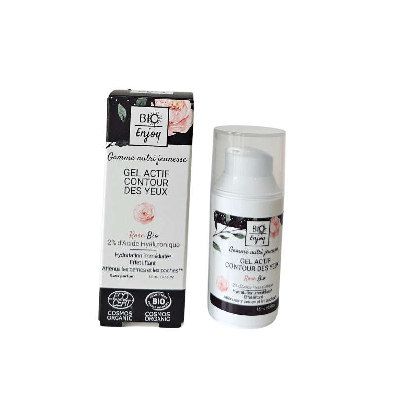 Gel actif contour des yeux Rose & Argan Bio