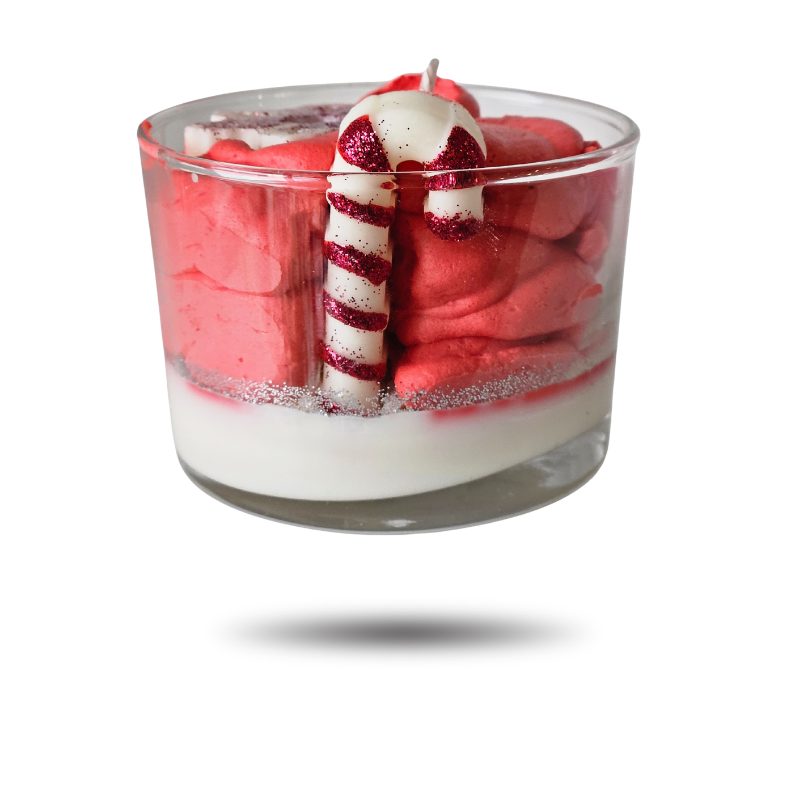 Bougie parfumée Candy cane dream - artisanale