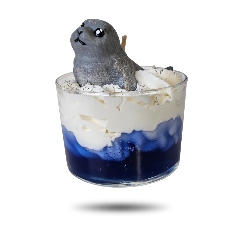 Bougie parfumée artisanale- Matin d'hiver