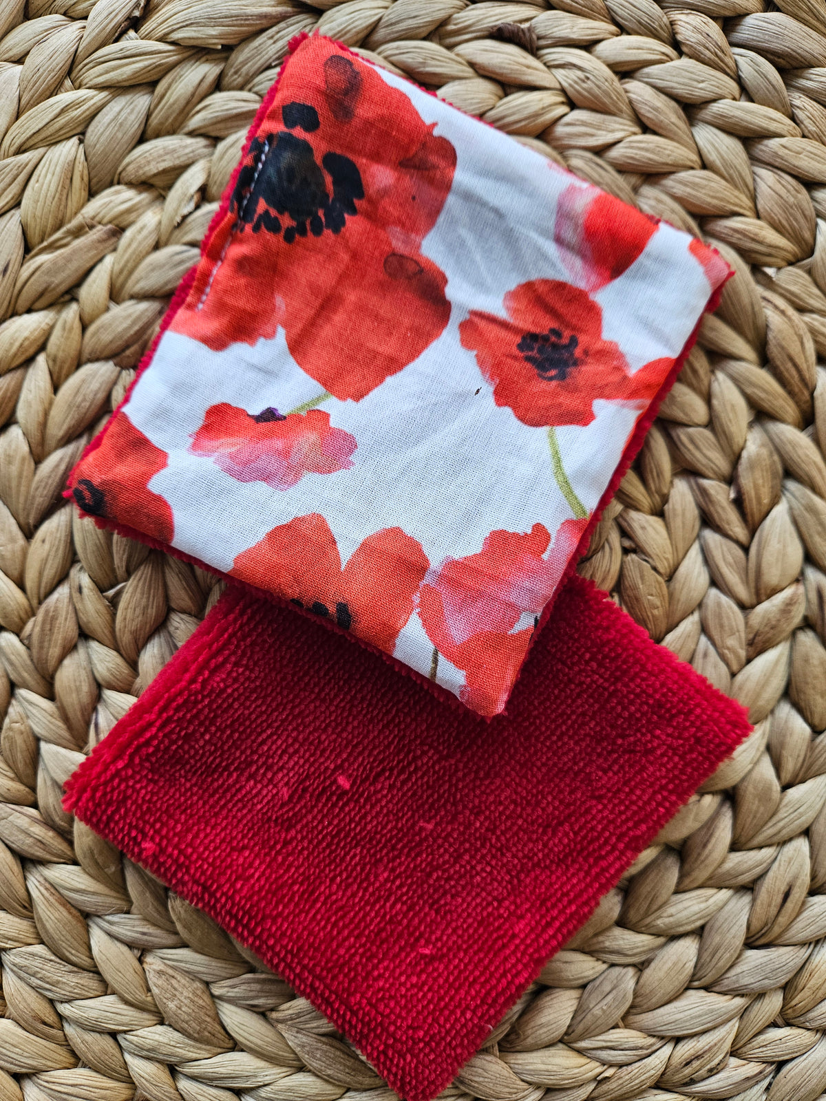 Lingettes démaquillantes lavables en fibre de bambou – À l’unité ou lot de 7