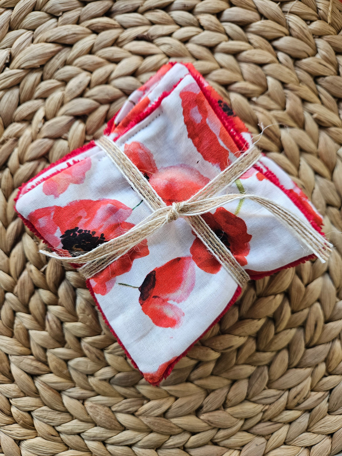 Lingettes démaquillantes lavables en fibre de bambou – À l’unité ou lot de 7