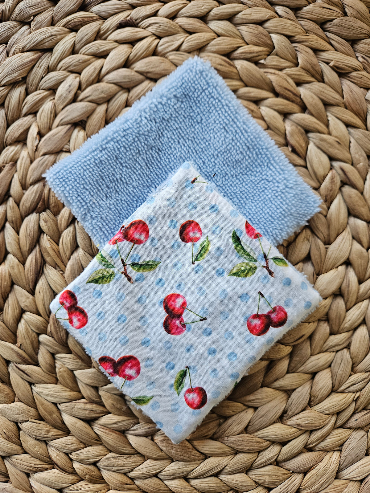Lingettes démaquillantes lavables en fibre de bambou – À l’unité ou lot de 7