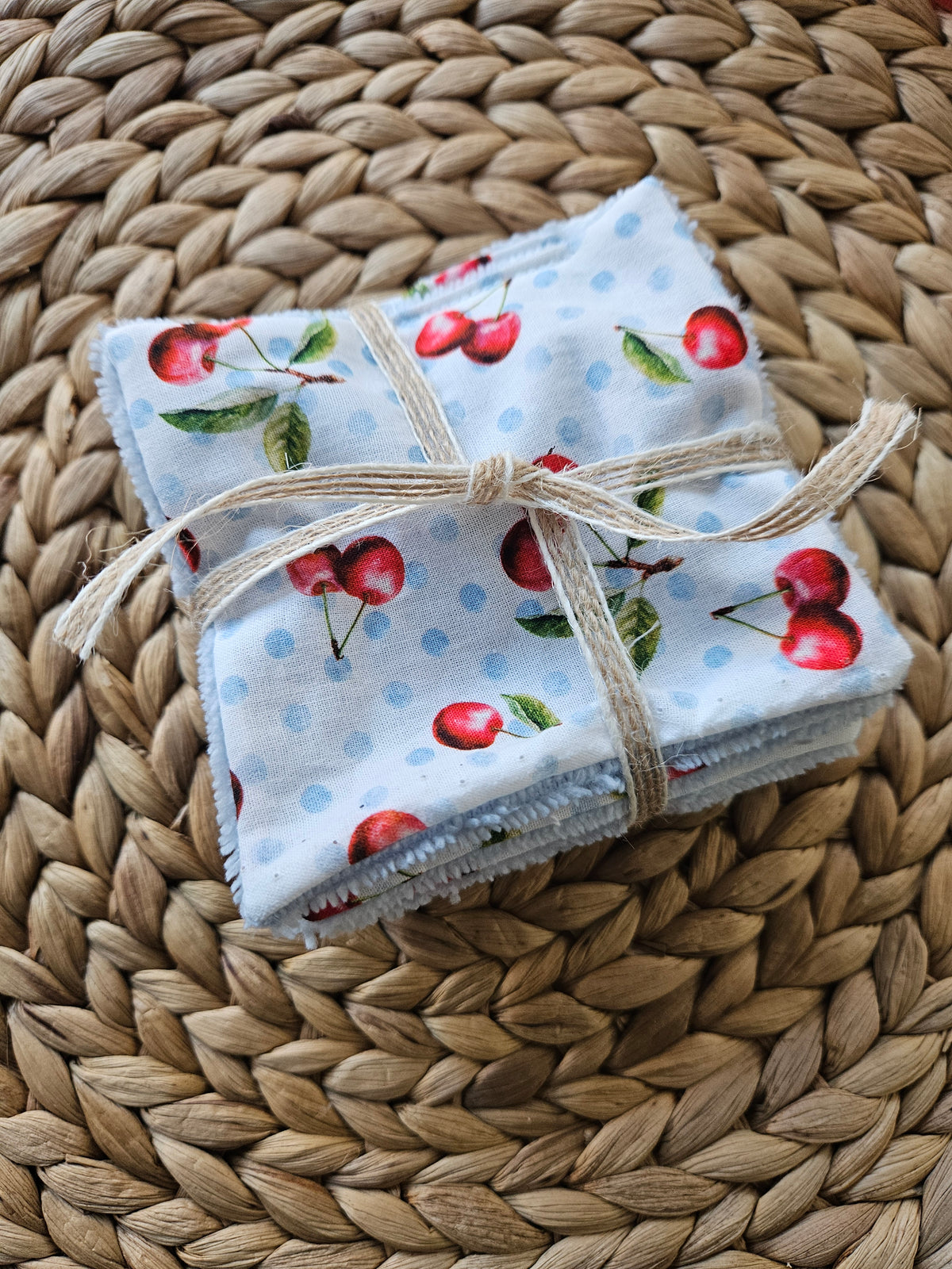 Lingettes démaquillantes lavables en fibre de bambou – À l’unité ou lot de 7