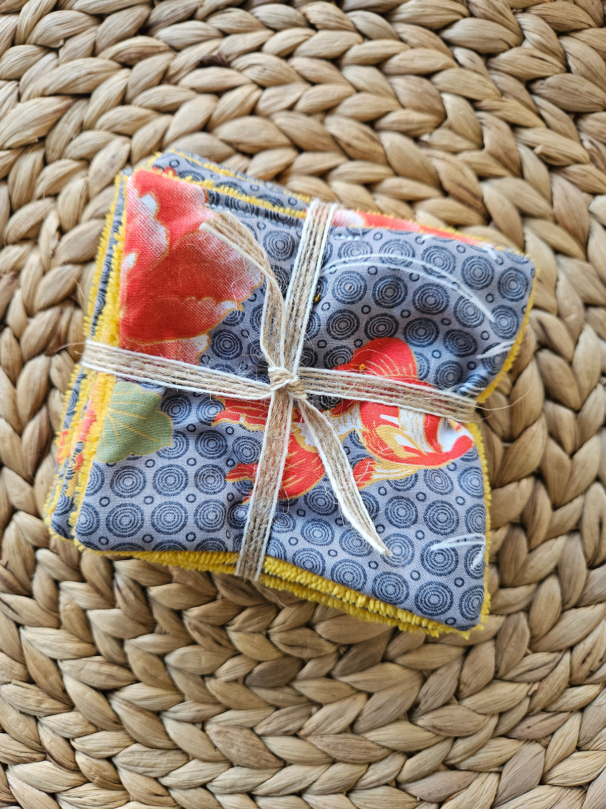 Lingettes démaquillantes lavables en fibre de bambou – À l’unité ou lot de 7