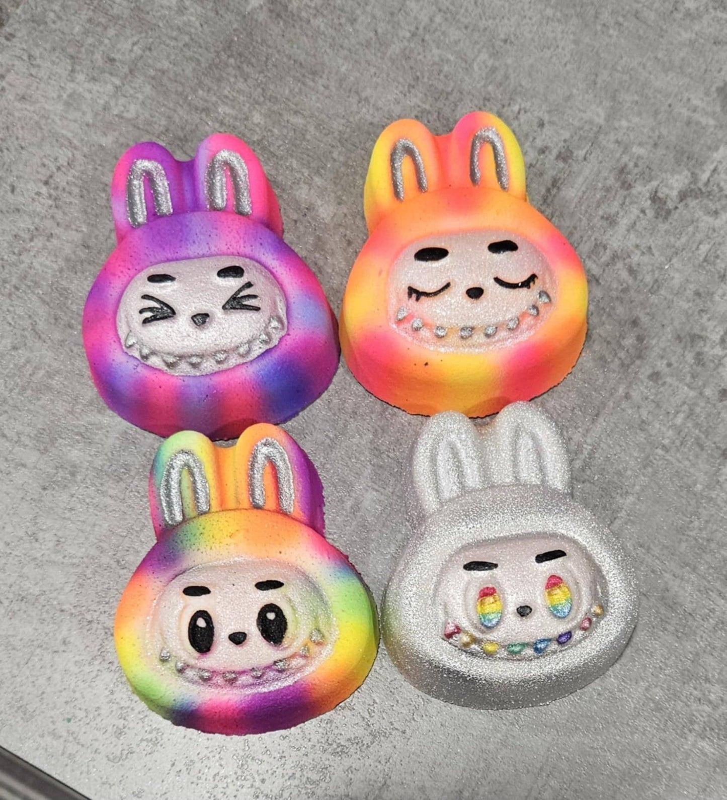 Bombe de Bain Bubu-Multicolore Néon