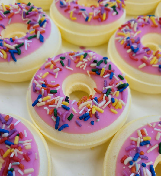 Donut effervescent de bain