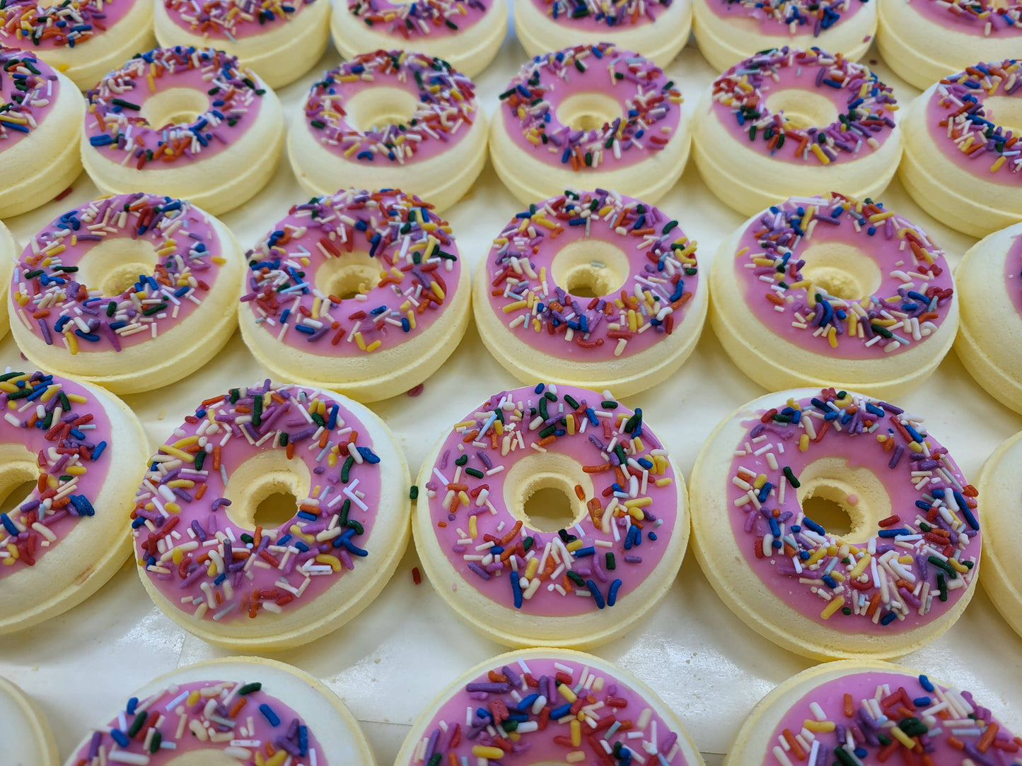 Donut effervescent de bain