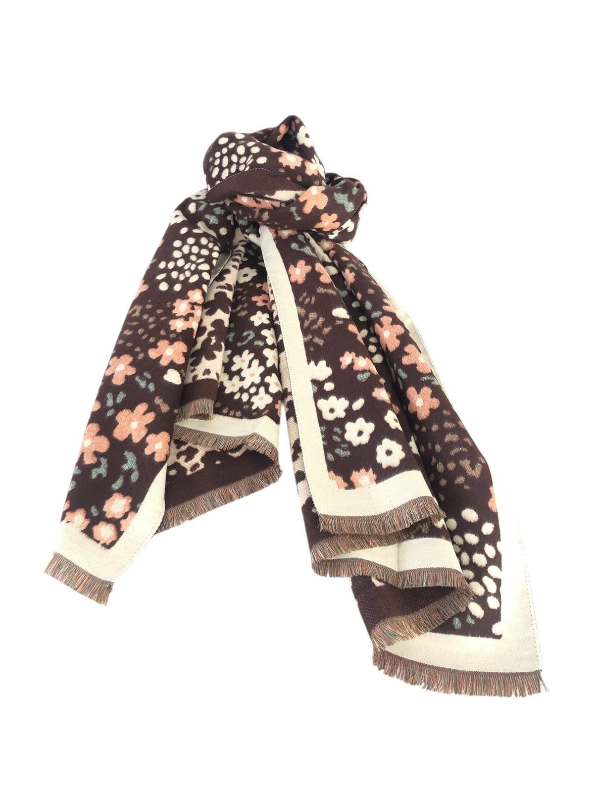 Écharpe femme douce et chaude en viscose et laine – Collection hiver