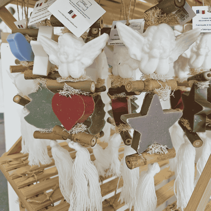 Tresse à Savon Parfumée – Suspension Décorative Artisanale