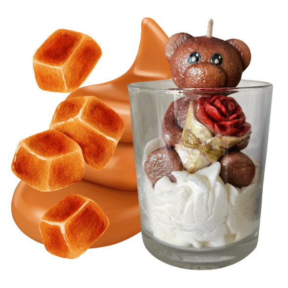 Bougie gourmande Caramel Beurre salé
