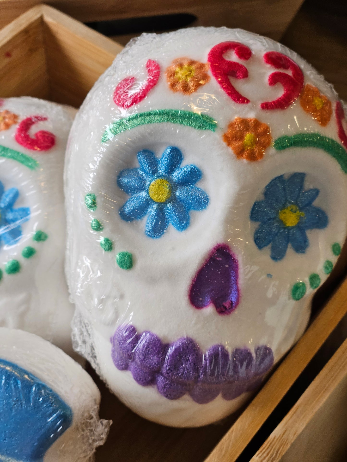Bombes de bain effervescentes artisanales