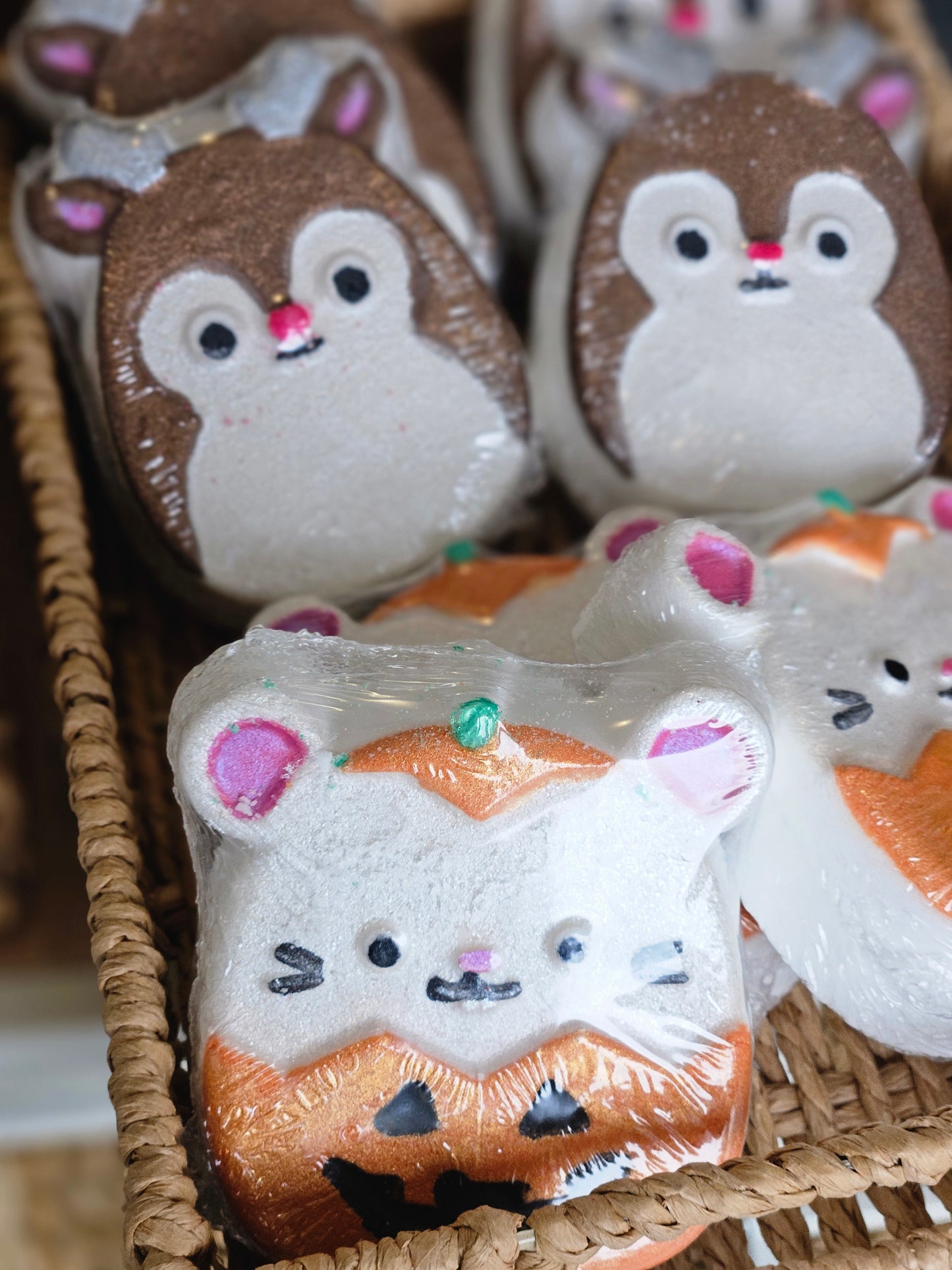 Bombes de bain effervescentes artisanales