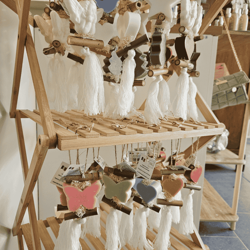 Tresse à Savon Parfumée – Suspension Décorative Artisanale