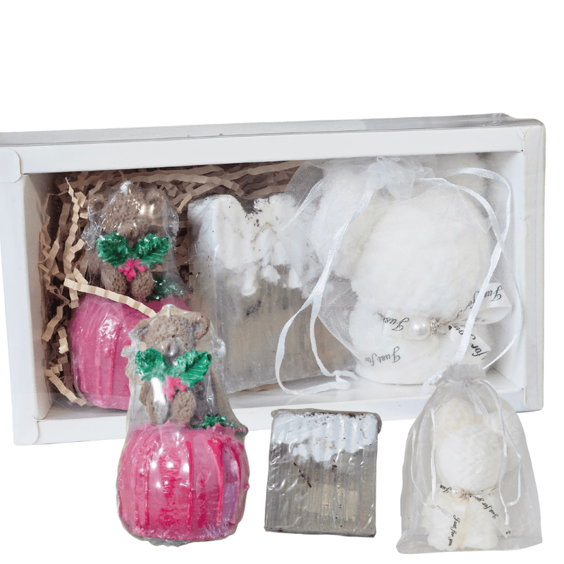 Coffret Noël – Bougie Nougat & Douceurs Cocooning