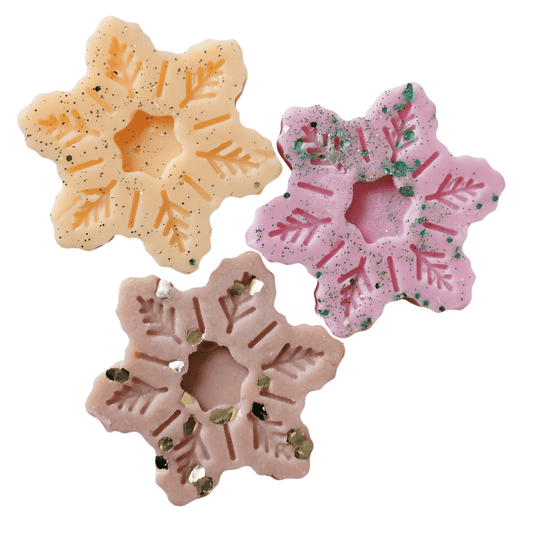 Fondants parfumés de Noël en cire de colza – artisanale