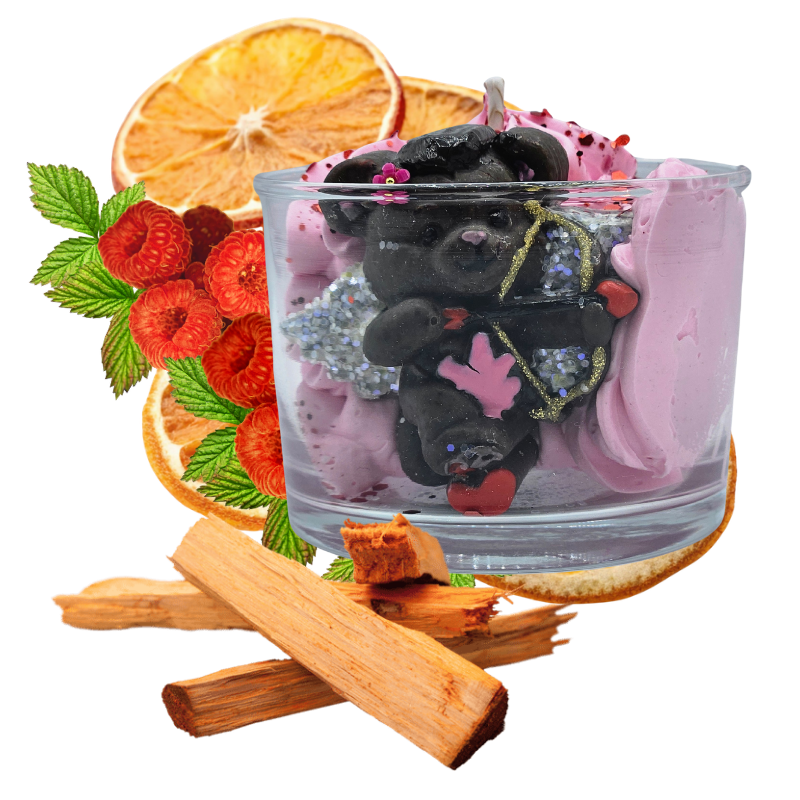 Bougie parfumée Cupidon – Bougie artisanale