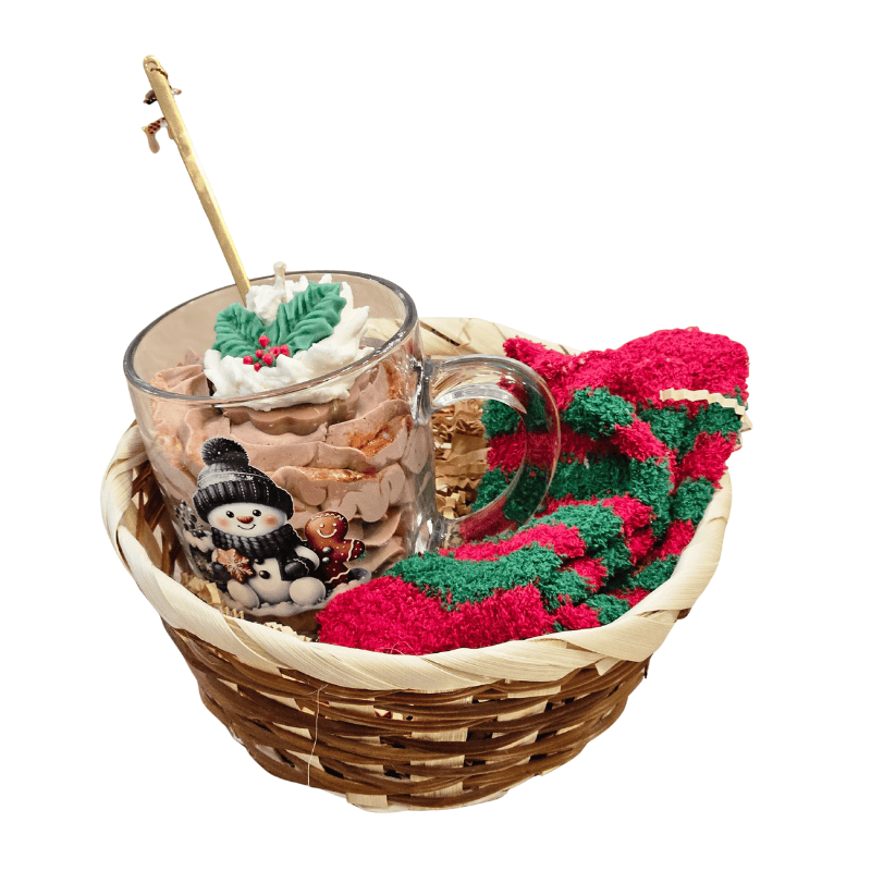 Bougie Châtaigne Cassonade – Artisanale en cire végétale