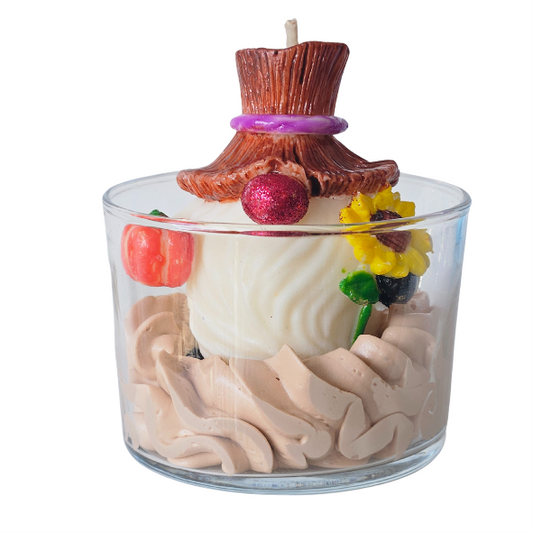 Bougie parfumée artisanale – Vanille & Noisette