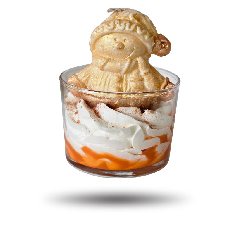 Bougie parfumée Vanille noisette - artisanal