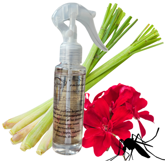 Spray d'ambiance Citronnelle & Géranium | Parfum d'intérieur | Sab&Co