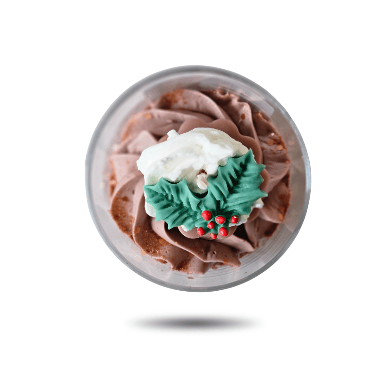 Bougie parfumée d’hiver Châtaigne Cassonade – Fait main en cire végétale