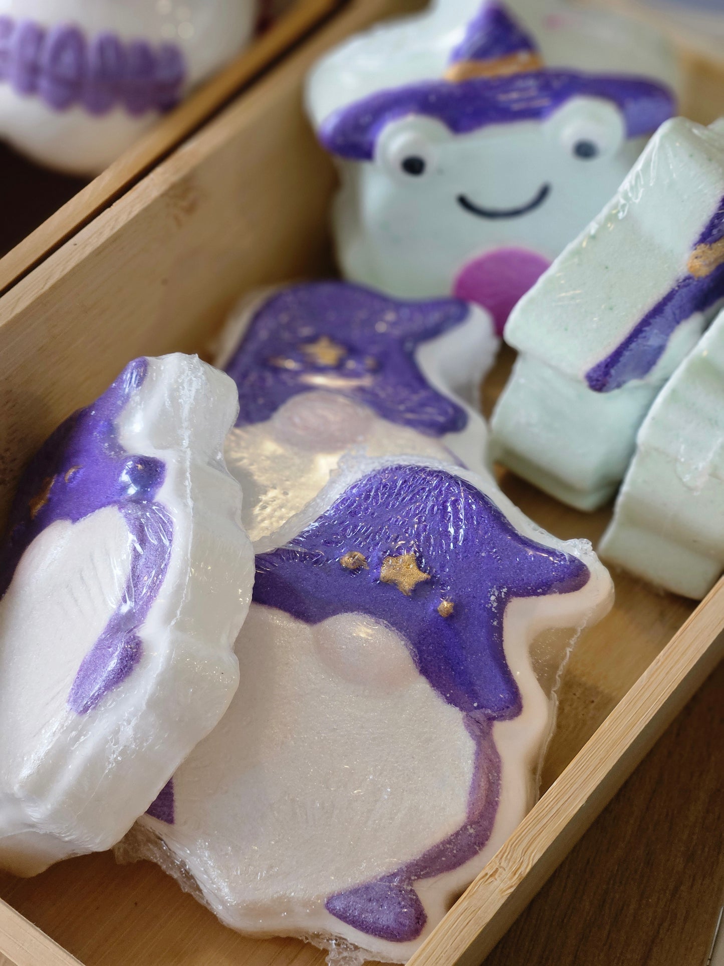 Bombes de bain effervescentes artisanales
