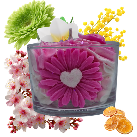 Bougie parfumée Sakura – Bougie artisanale