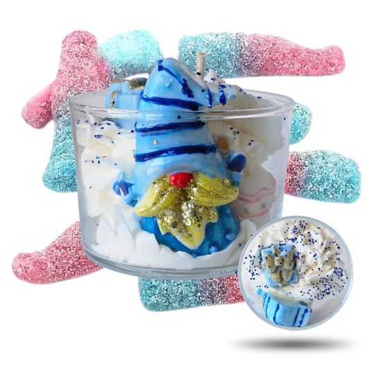 Bougie parfumée artisanale - Lutin du Père Noël