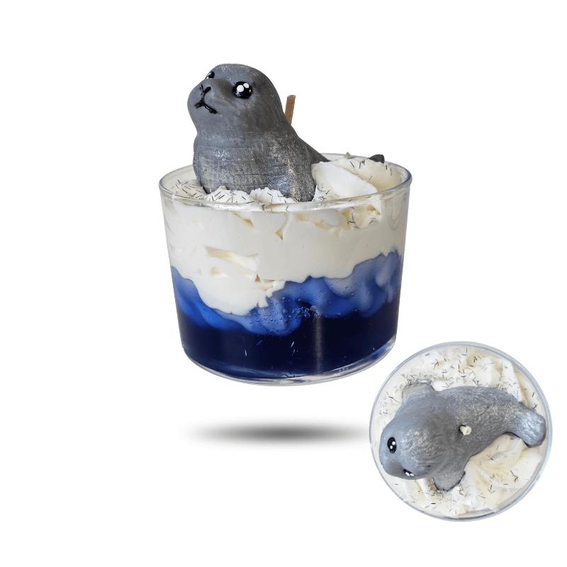 Bougie parfumée artisanale- Matin d'hiver